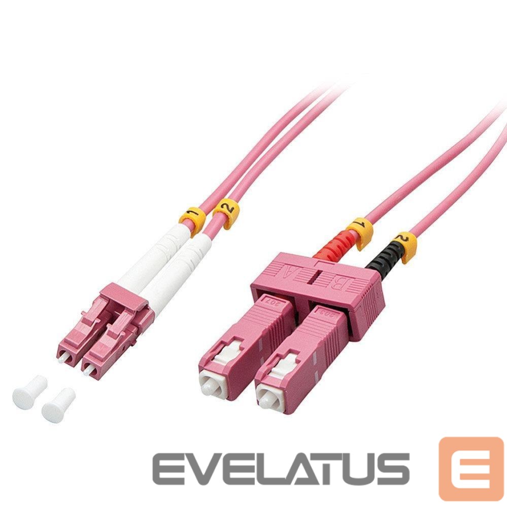 Serveri kaablid LINDY CABLE FIBRE OPTIC LC/SC OM4/2M 46361