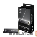 Kõvaketas SSD MSI  SSD||1400xTBW rating|MTBF 1500000 h|Read speed 14500 MB/s|Write speed 11000 MB/s|NVMe Yes|PCI Express 5.0|M.2|2000 GB|SPATIUM M571 DLP PCIe 5.0 NVMe M.2|S78-440Q1K0-P83 