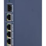 Võrgulülitid DAHUA  Switch||Switch type Managed|Switch layer L2|Form factor Desktop|4xRJ-45 ports|RJ-45 Ports Type Fast Ethernet (10/100)|4xFast Ethernet (copper) ports quantity|1xGigabit Ethernet (copper) ports quantity|1xSFP module slots quantity|1xFiber uplink ports quantity|Power over Ethernet (PoE) Yes|4xPower over Ethernet (PoE) ports quantity|Total Power over Ethernet (PoE) budget 60 W|CHS4106-4ET-60 