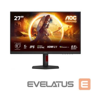 Monitorid AOC  LCD Monitor||27 "|3840 x 2160 pixels|4K Ultra HD|Native aspect ratio 16:9|LED|Flat|U27G4R 