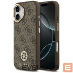 Muud kaubad Guess  Guess 4G Strass Logo MagSafe case for iPhone 17 - brown 
