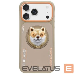 Muud kaubad Nimmy  Nimmy Glasses Cool nag MagSafe case for iPhone 17 Pro Max - beige 