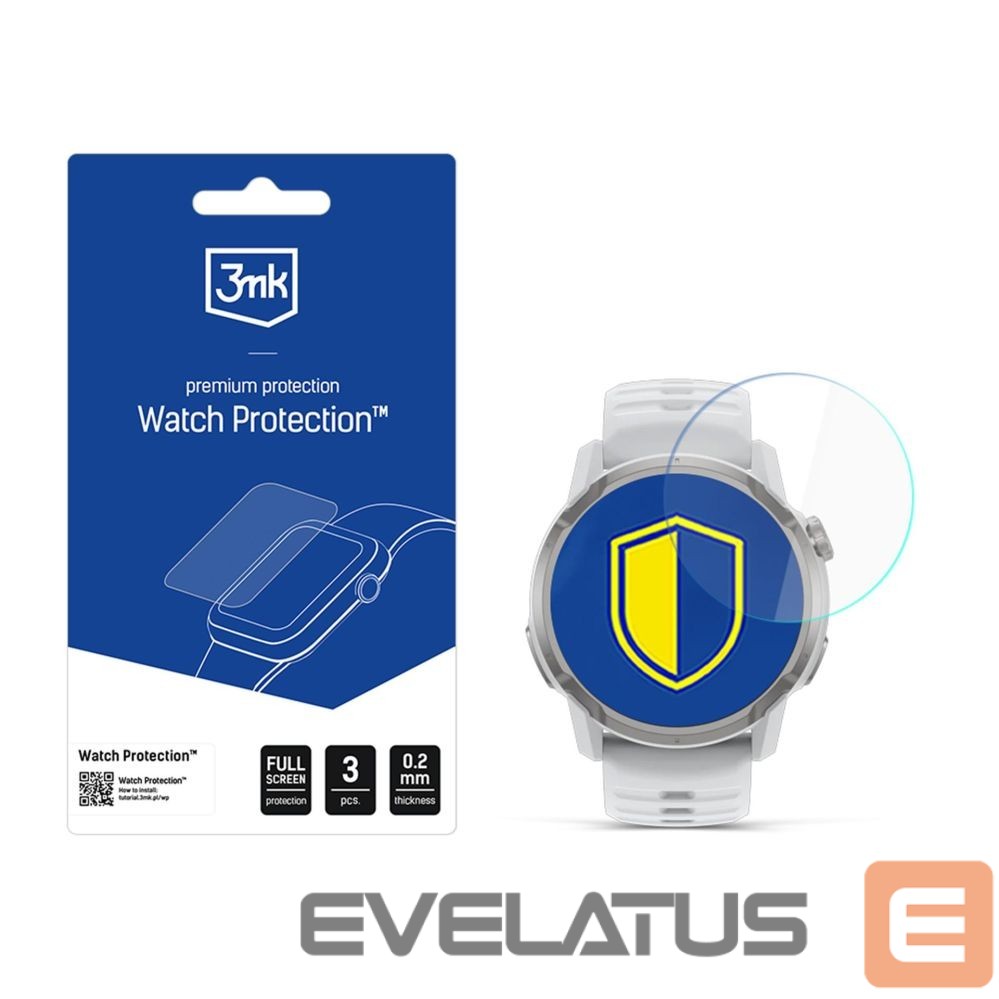 Muud kaubad 3MK Hybrid glass for the display of the smartwatch 3mk Watch Protection FlexibleGlass for Coros Apex 4 42mm