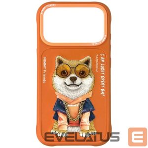 Muud kaubad Nimmy  Nimmy Glasses Cool Dog Case for iPhone 17 Pro Max - Orange 