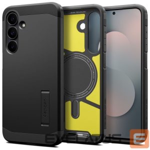 Muud kaubad Spigen  Spigen Tough Armor Mag MagSafe Case for Samsung Galaxy S25 FE - Black and Yellow 