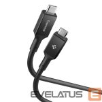 Muud kaubad Spigen  Spigen Essential EB24012CC USB-C / USB-C 240W 120cm Cable - Black 
