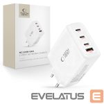 Kaabel Tech-Protect  Tech-Protect NC120W-GAN 4-Port 120W Wall Charger - White 
