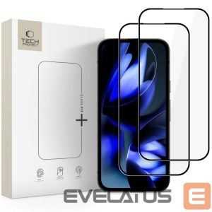 Muud kaubad Tech-Protect  Tech-Protect Glass Fit+ 2-Pack Tempered Glass for Google Pixel 9A / 20A - Black 