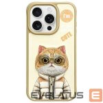 Muud kaubad Nimmy  Nimmy Cool&Cute 2.0 Cat Case for iPhone 15 Pro - Green 