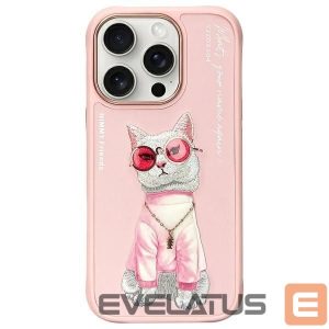 Muud kaubad Nimmy  Nimmy Glasses Cool Cat Case for iPhone 16 Pro Max - Pink 