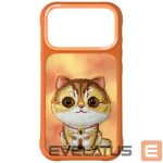 Muud kaubad Nimmy  Nimmy Big Eyed Pet 2.0 Cat case for iPhone 17 Pro - orange 