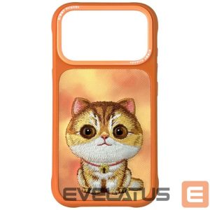 Muud kaubad Nimmy  Nimmy Big Eyed Pet 2.0 Cat case for iPhone 17 Pro - orange 