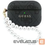 Muud kaubad Guess  Guess 4G Pearl Strap Case for AirPods Pro 3 - Black 