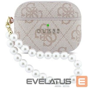 Muud kaubad Guess  Guess 4G Pearl Strap Case for AirPods Pro 3 - Pink 