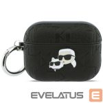 Muud kaubad Karl Lagerfeld  Karl Lagerfeld Monogram Karl & Choupette Head Case for AirPods Pro 3 - Black 