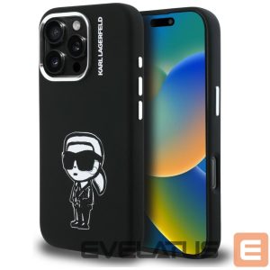 Muud kaubad Karl Lagerfeld  Karl Lagerfeld Silicone Karl Sketch MagSafe Case for iPhone 16 Pro - Black 