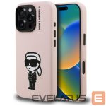 Muud kaubad Karl Lagerfeld  Karl Lagerfeld Silicone Karl Sketch MagSafe Case for iPhone 16 Pro Max - Pink 
