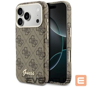 Muud kaubad Guess  Guess 4G Script MagSafe Case for iPhone 17 Pro - Brown 
