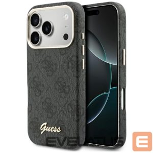 Muud kaubad Guess  Guess 4G Script MagSafe case for iPhone 17 Pro - black 