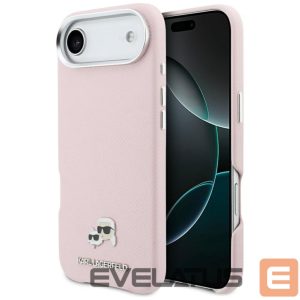 Muud kaubad Karl Lagerfeld  Karl Lagerfeld Karl & Choupette Head Pins Saffiano MagSafe iPhone Air Case - Pink 