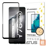 Muud kaubad Wozinsky  Wozinsky Tempered Glass Full Glue Super Tough Screen Protector Full Coveraged with Frame Case Friendly for Vivo Y76 5G / Y76s / Y74s black 