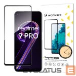 Muud kaubad Wozinsky  Wozinsky Tempered Glass Full Glue Super Tough Screen Protector Full Coveraged with Frame Case Friendly for Realme 9 Pro black 