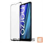 Muud kaubad Dux Ducis  Dux Ducis 9D Tempered Glass 9H Full Screen Tempered Glass with Realme Narzo 50A frame black (case friendly) 