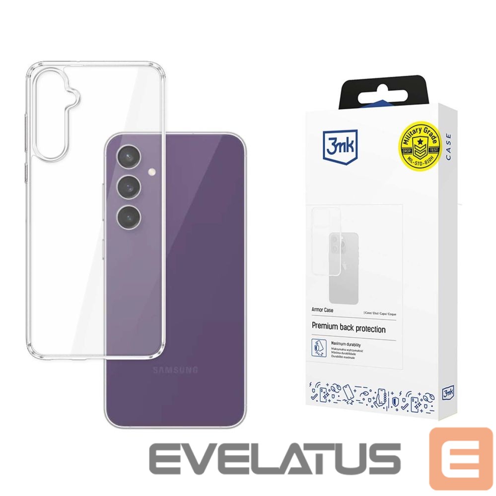 Muud kaubad 3MK 3mk Armor Case for Samsung Galaxy S24 FE - transparent