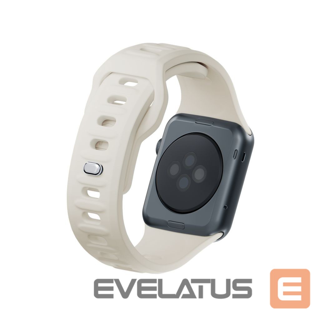 Muud kaubad 3MK 3mk Silicone Watch Strap for Apple Watch 42/44/45/49mm - beige