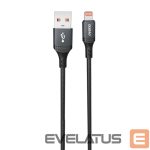 Kaabel Dudao  Dudao 3A 30W L3SL USB-A - Lightning Cable Braided 1.2m - Black 