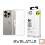 Muud kaubad 3MK  3mk Clear MagCase Case for Apple iPhone 15 Pro Max - Transparent 