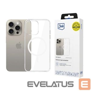 Muud kaubad 3MK  3mk Clear MagCase Case for Apple iPhone 15 Pro Max - Transparent 