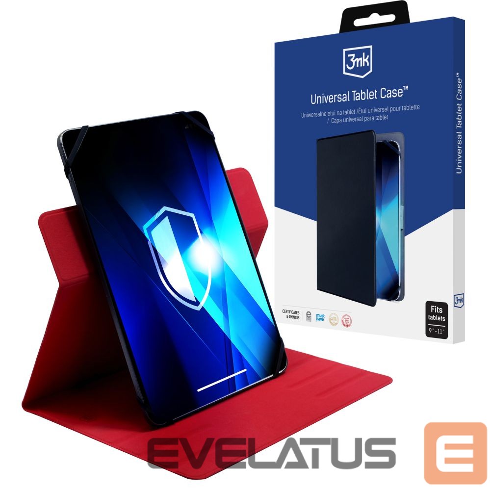Muud kaubad 3MK Universal Tablet Case 3mk Universal Tablet Case 9-11" - red