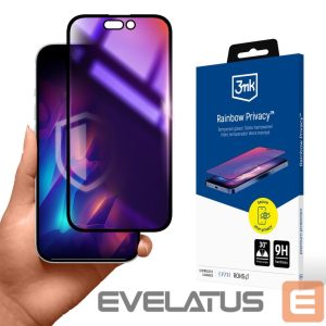 Muud kaubad 3MK  3mk Rainbow Privacy Tempered Glass for Apple iPhone 15 Plus 