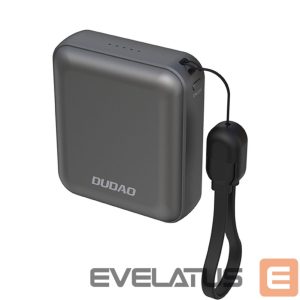 Väline aku Dudao  Dudao K22+ Ultra-Compact Power Bank 10000mAh 22.5W USB-C with Pendant/Cable - Gray 