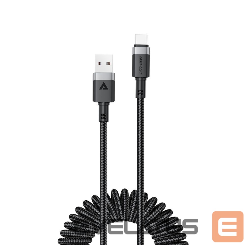 Muud kaubad Acefast Acefast C14-04 USB-A - USB-C Cable Spring 480Mb/s 3A 1.2m - Black