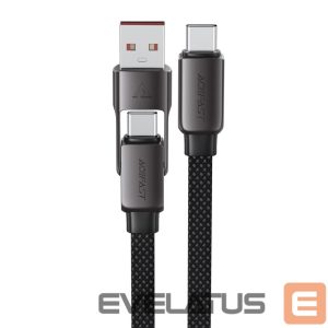Muud kaubad Acefast  Acefast C13-04 USB-C - USB-A / USB-C Cable 480Mb/s 3A 1.2m - Black 