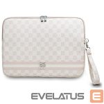 Muud kaubad DKNY  DKNY Sleeve Checkered Pattern Printed Stripes 14" Laptop Case - Pink 