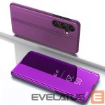 Muud kaubad Hurtel  Clear View Case for Samsung Galaxy S25 Cover with Flip - Pink 
