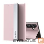 Muud kaubad Hurtel  Sleep Case Pro Samsung Galaxy S25 Case with Flip and Stand - Pink 