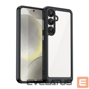 Muud kaubad Hurtel  Outer Space Case with Gel Frame for Samsung Galaxy S25 - Black 
