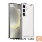 Muud kaubad Hurtel  Outer Space Case with Gel Frame for Samsung Galaxy S25 - Clear Black 