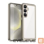 Muud kaubad Hurtel  Outer Space Case with Gel Frame for Samsung Galaxy S25 - Clear Black 