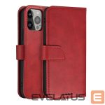 Muud kaubad Hurtel  Magnet Case with Flip for Samsung Galaxy S25+ - Red 