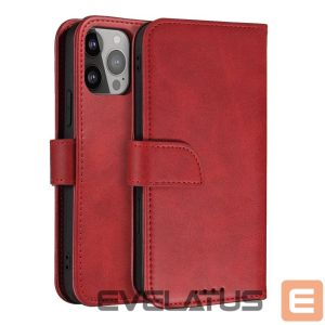 Muud kaubad Hurtel  Magnet Case with Flip for Samsung Galaxy S25+ - Red 