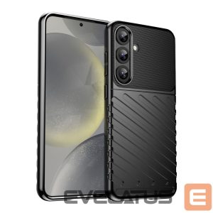 Muud kaubad Hurtel  Thunder Case for Samsung Galaxy S25+ Silicone Armored Cover - Black 