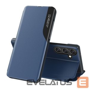 Muud kaubad Hurtel  Eco Leather View Case for Samsung Galaxy S25+ with Flip and Stand - Blue 