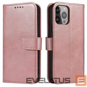 Muud kaubad Hurtel  Magnet Case with Flip for Samsung Galaxy S24 FE - Pink 