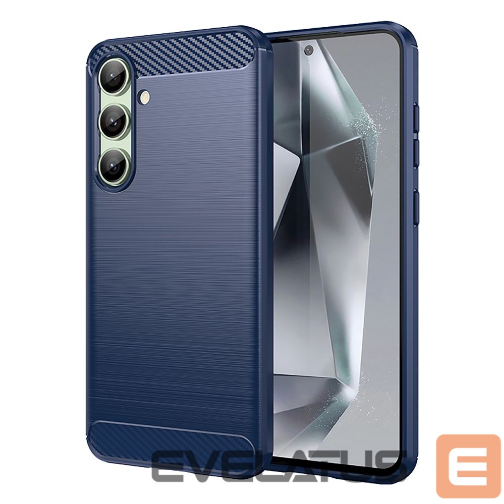 Muud kaubad Hurtel Carbon Case for Samsung Galaxy S24 FE - Blue