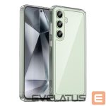 Muud kaubad Hurtel  Outer Space Case with Gel Frame for Samsung Galaxy S24 FE - Transparent 
